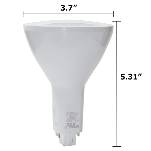 GE LED 12W G24q 4-Pin Vertical Plug-In White 3000K 950lm Light