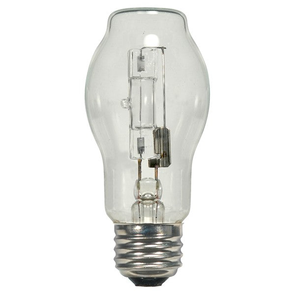 Satco 43W 120V BT15 Halogen Clear light bulb 60w equivalent