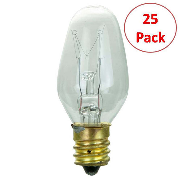 E12 120v 10w T20x48mm Miniature Lamp Light Bulb A163