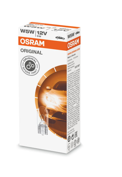 Osram 2825 W5W 12V ORIGINAL High-Performance Automotive Bulb – BulbAmerica
