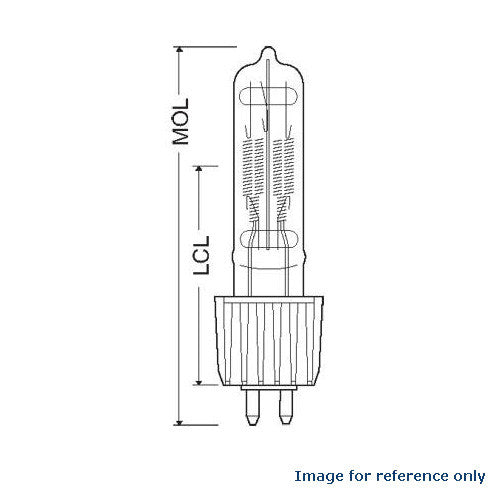 HPL 375w lamp 115v OSRAM HPL375/115X Long Life Halogen Light bulb