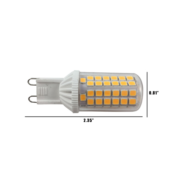 G9 LED Light Bulbs, Non Flicker 400Lm&500Lm