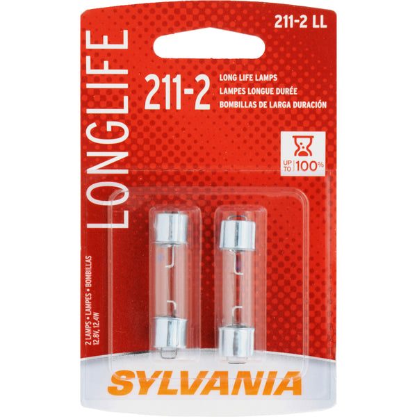 2-PK SYLVANIA 211-2 Long Life Automotive Light Bulb – BulbAmerica