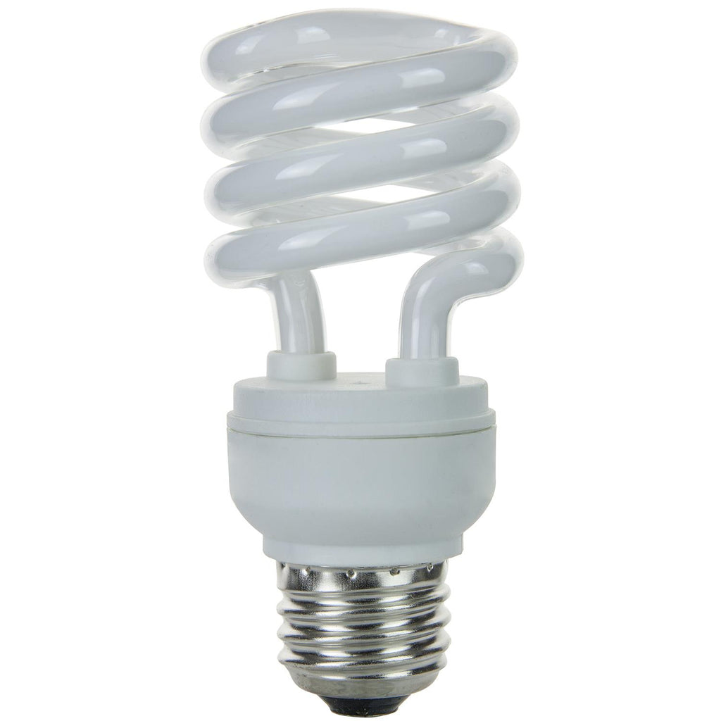 SUNLITE 23w T2 Medium Base 2700K Warm White Super Mini Spiral Lamp