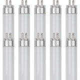 10PK - Sunlite 8w 12-in T5 Linear Fluorescent G5 Mini Bi Pin Base 6500K Bulb