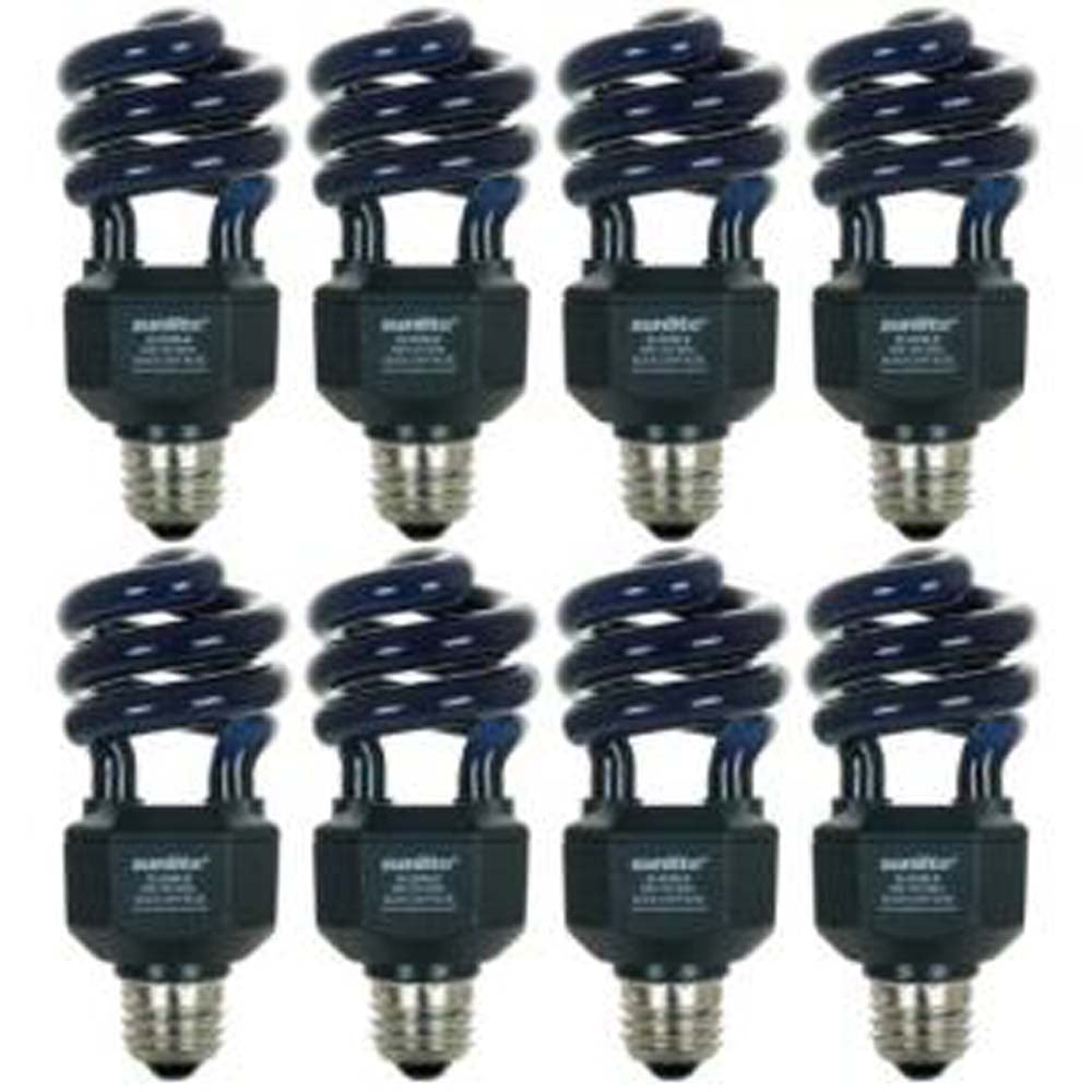 8Pk - Sunlite 20 Watt Fluorescent Black Light Blue