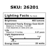 GE  7443 - 25w 13.5v T7 Bulb Automotive bulb - 2 Light Bulbs_1