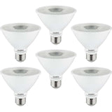 6Pk - Sunlite LED Par30 Short Neck Dimmable 4000k Cool White Bulb