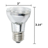 Platinum 45W 120V PAR16 Narrow Flood Halogen Bulb - BulbAmerica