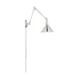 Delancey Swing Arm Lamp Polished Nickel w/ Switch 120v_1