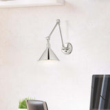 Delancey Swing Arm Lamp Polished Nickel w/ Switch 120v_6