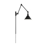 Delancey Swing Arm Lamp Matte Black w/ Switch 120v_1