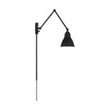 Fulton Swing Arm Lamp Matte Black w/ Switch 120v_1