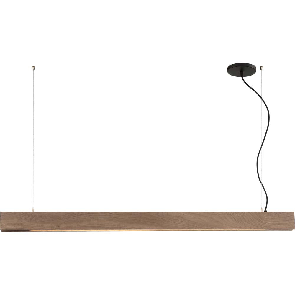 Nuvo Lighting 20w Task LED Wood Linear Pendant