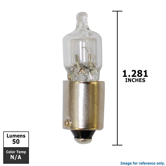 Sylvania 64111 5W 12V BA9s halogen light bulb – BulbAmerica