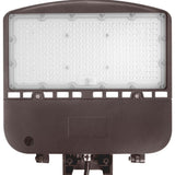 LED Area Light Type III 150W Bronze Finish 4000K 120-347V - BulbAmerica