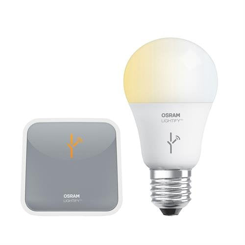 Sylvania Lightify Smart LED Starter Kit A19 Light Bulb with Wireless Gateway