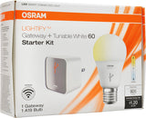 Sylvania Lightify Smart LED Starter Kit A19 Light Bulb with Wireless Gateway - BulbAmerica