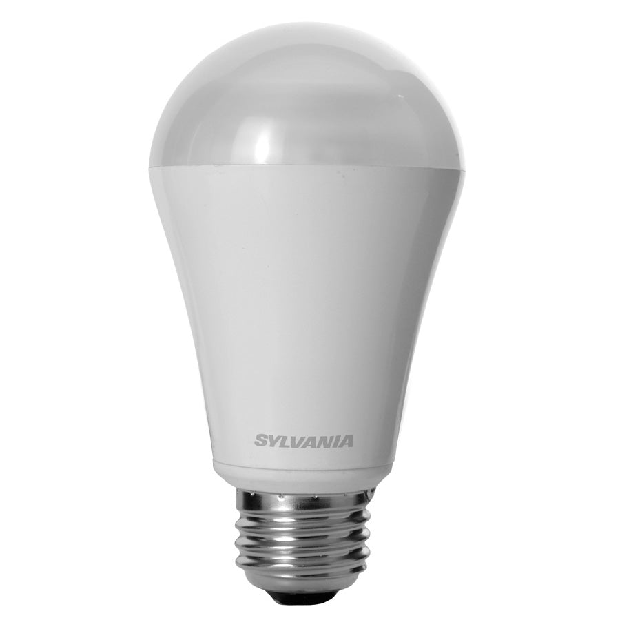 Sylvania 14W (75w Equiv.) A19 LED Dimmable Soft White Light Bulb ...