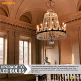 6Pk - Sunlite 7w LED B11 Decorative Chandelier E12 2700K Bulb - 60W Equiv_1