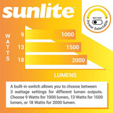 Sunlite 4-in LED Recessed Round Downlight CCT Wattage Lumens Selectable Fixture_3