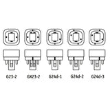 Philips 18w Double Tube 2-Pin PL-C ALTO 18W/830/2P Fluorescent Light Bulb - BulbAmerica