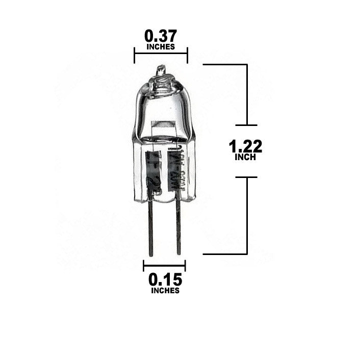 USHIO JC10w 12v G4 Halogen Lamp – BulbAmerica
