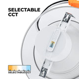 Lightolier 5-6in 10W 850Lm Retrofit Downlight CCT Select - 75w Equiv. - BulbAmerica