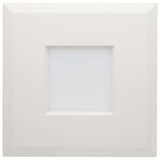 Satco 7-in LED Retrofit Downlight Square White Finish - BulbAmerica