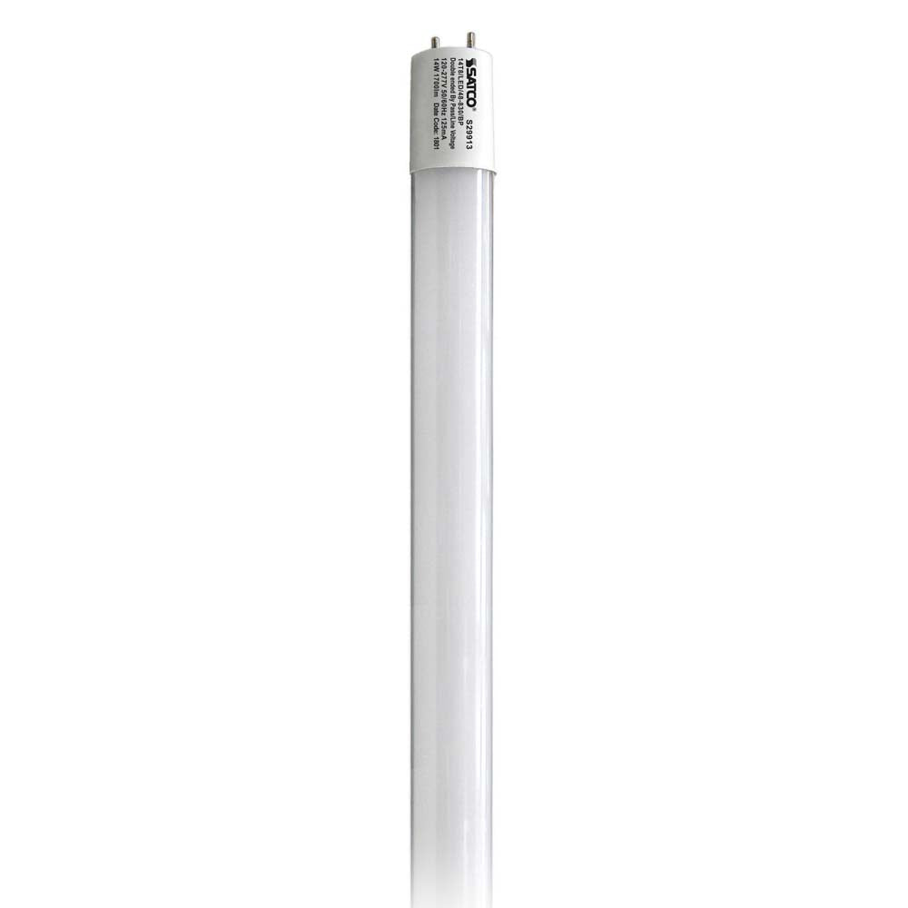 Satco 25Pk. 14w 48in T8 LED Tube G13 Base 3000K 1700LM Ballast Bypass