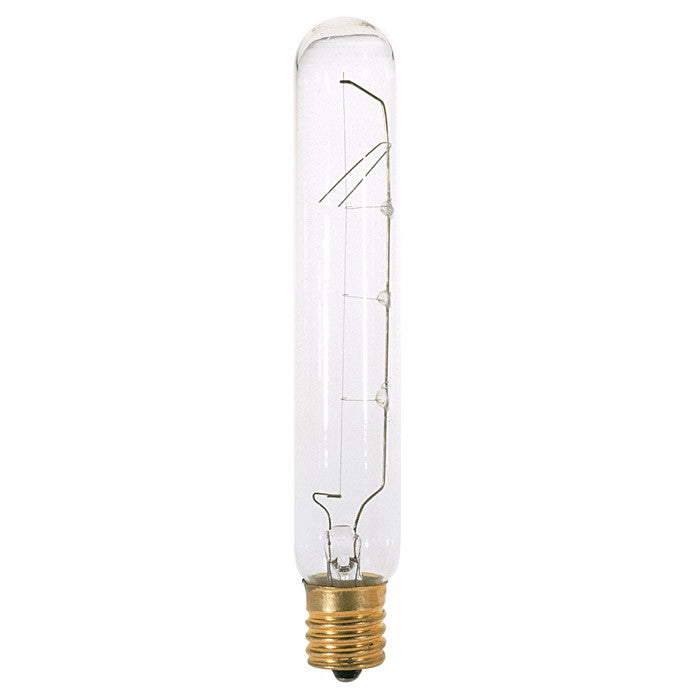 Satco S3710 40W 130V T6.5 Clear E17 Intermediate Base Incandescent bul –  BulbAmerica