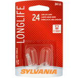 2-PK SYLVANIA 24 Long Life Automotive Light Bulb