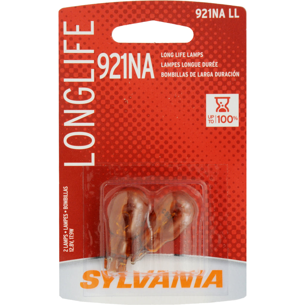 2-PK SYLVANIA 921NA Long Life Automotive Light Bulb