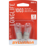 2-PK SYLVANIA 1003 Long Life Automotive Light Bulb