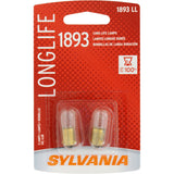 2-PK SYLVANIA 1893 Long Life Automotive Light Bulb