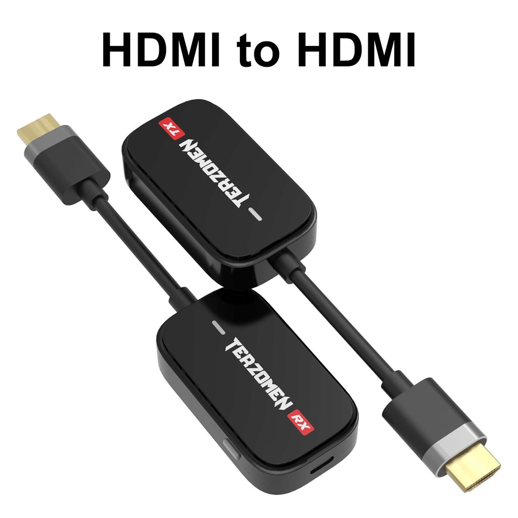 AirLink Wireless HDMI Transmitter and HDMI Receiver for Streaming Video/Audio to TV/Monitor/Projector from PC/Camera/Laptop