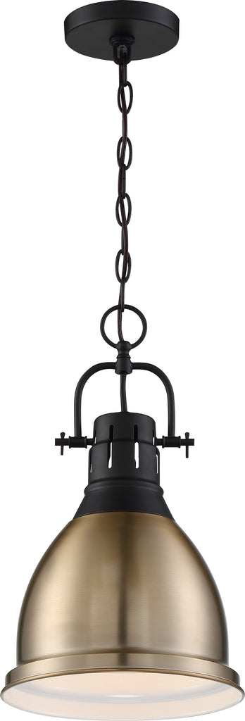 Nuvo 60w A19 Watson Pendants 1-Light 120v Matte Black finish