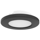 4-in LED Surface Mount Fixture CCT Selectable 3K/4K/5K Black