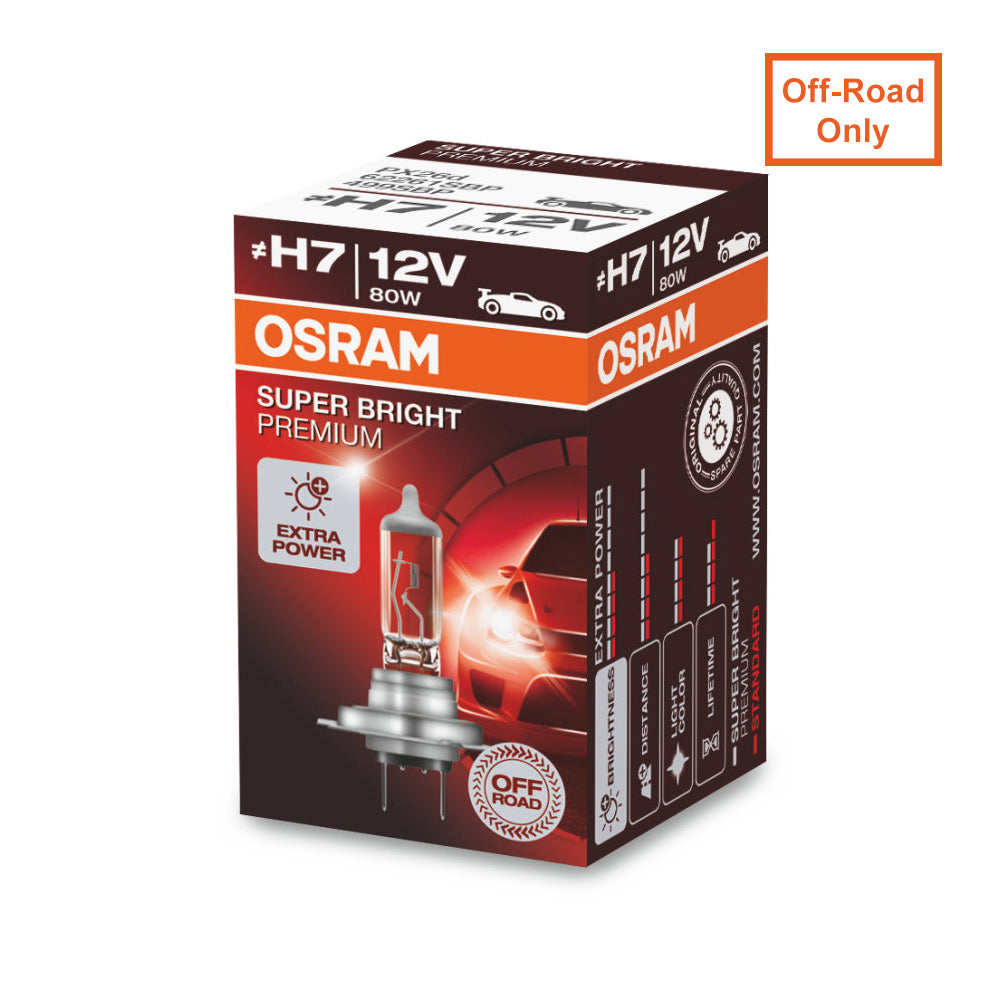 OSRAM H7 12V 55W - 64210L+ Long Life Original Line Automotive Bulb