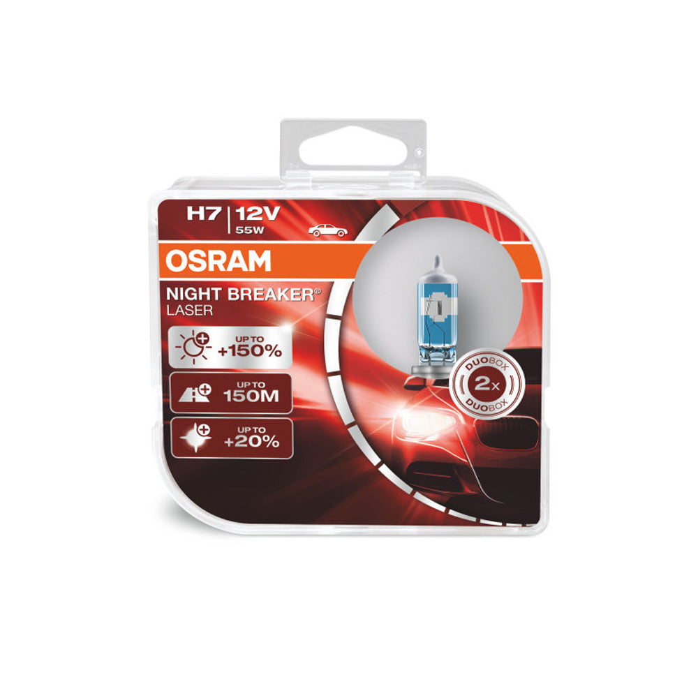 OSRAM Night Breaker Unlimited vs OEM / Original Headlight Bulbs Comparison  