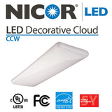 Nicor - CCW-10-4S-UNV-40K - BulbAmerica