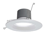 NICOR 5/6in. 878Lm LED Downlight in White w/ Baffle, 3000K Round Recessed Light_2