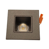 NICOR 2 in. Square LED Downlight with Baffle Trim in Oil-Rubbed Bronze, 3000K_1