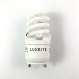 Luxrite 13w GU24 Spiral 2700k Warm White Fluorescent Bulb - 60w Equiv. - BulbAmerica