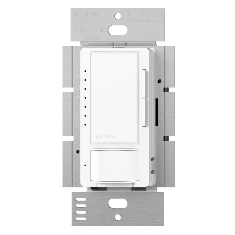 Lutron Maestro Single-Pole/3-Way CFL-LED Dimmer with Occupancy Sensing - White