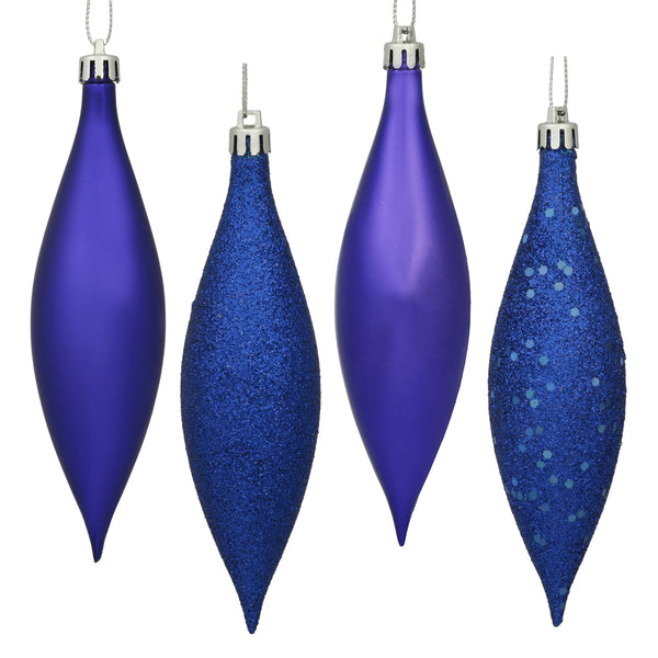 Vickerman 5.5 in. Cobalt Blue Drop Christmas Ornament – BulbAmerica