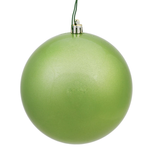 Vickerman 4.75 in. Celadon Candy Ball Christmas Ornament – BulbAmerica