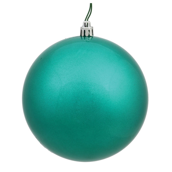 Vickerman 4.75 in. Seafoam Candy Ball Christmas Ornament – BulbAmerica