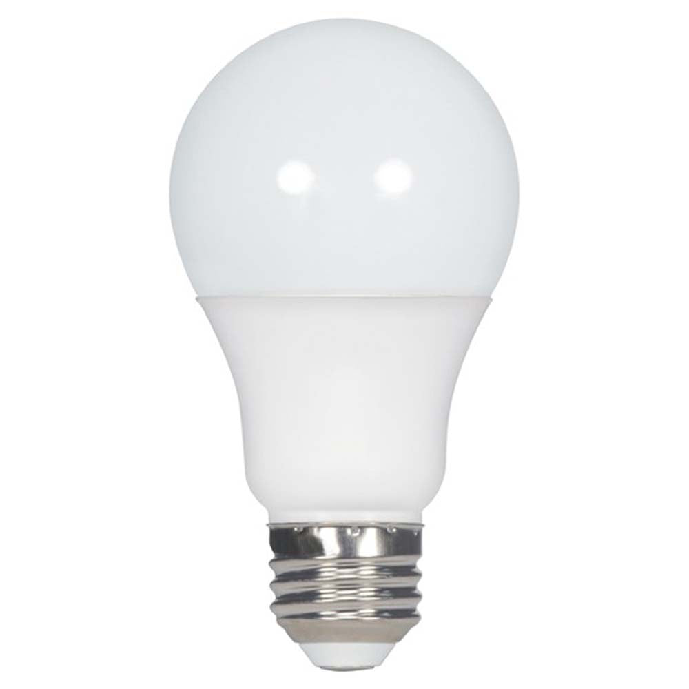 Basic Frosted Dimmable A19 Light Bulb - EyeComfort Technology - 450 Lumen -  Soft White (2700K) - 6.5W=40W - E26 Base - Indoor (Pack of 4)