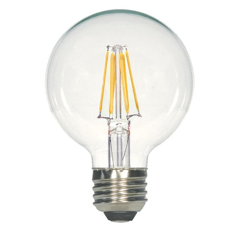 Antique Filament LED 6.5 Watt G25 Globe 2700K Vintage Bulb - 60w equiv.